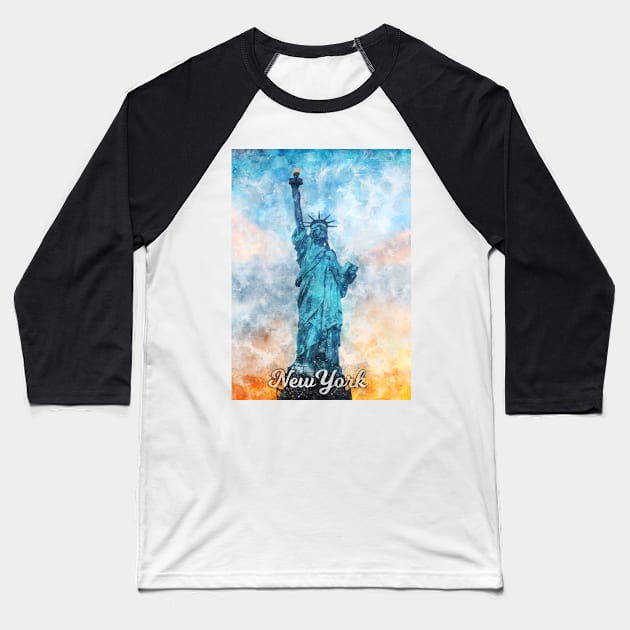 New York Baseball T-Shirt by Durro